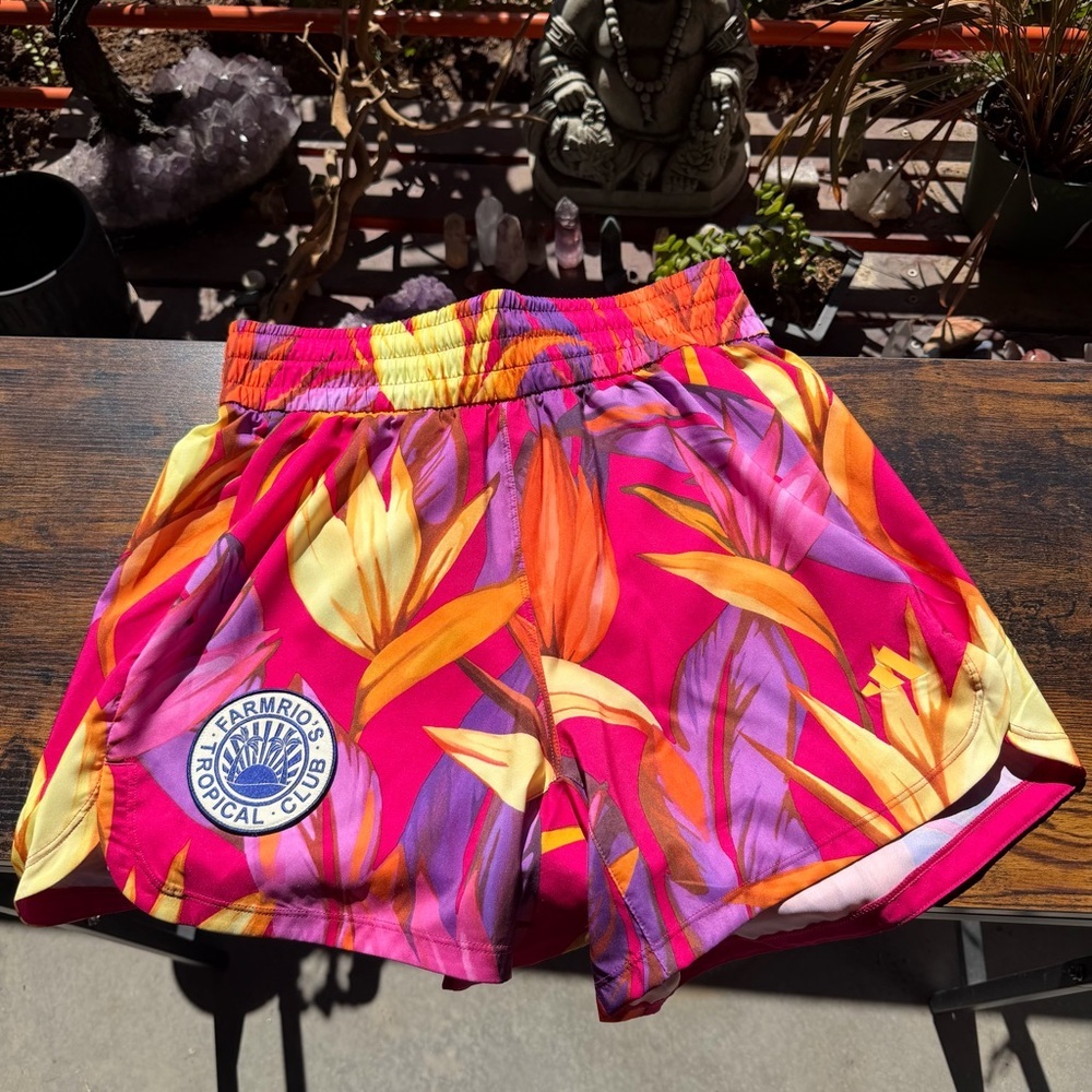 Farm Rio X Adidas Running Shorts